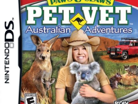 PAWS & CLAWS PET VET: AUSTRALIAN ADVENTURE - NINTENDO DS STANDARD EDITION Online Sale