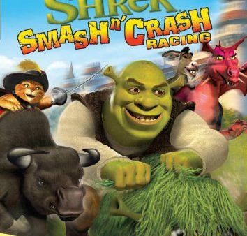 SHREK SMASH  N  CRASH RACING - PLAYSTATION 2 Online Sale