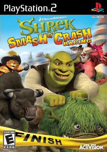 SHREK SMASH  N  CRASH RACING - PLAYSTATION 2 Online Sale