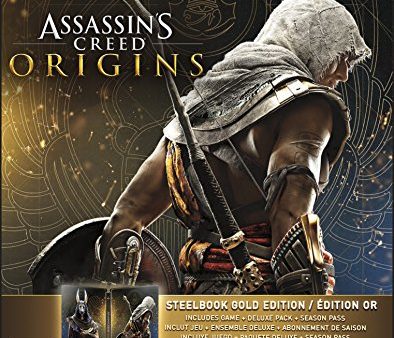 ASSASSINS CREED ORIGINS GOLD EDITION (INCLUDES STEELBOOK + EXTRA CONTENT + SEASON PASS SUBSCRIPTION) - PLAYSTATION 4 For Discount