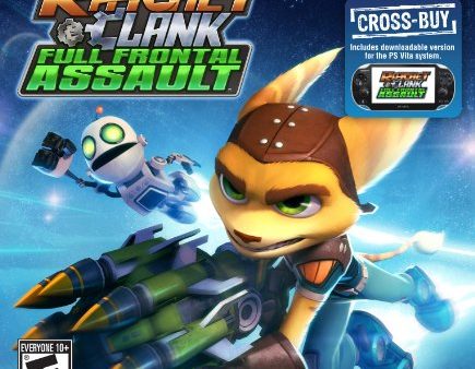 RATCHET & CLANK: FULL FRONTAL ASSAULT - PLAYSTATION 3 Online now