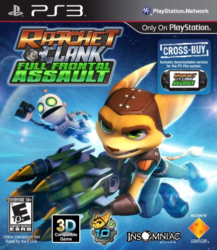 RATCHET & CLANK: FULL FRONTAL ASSAULT - PLAYSTATION 3 Online now