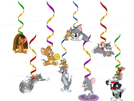 Tom & Jerry Theme Character Swirls Discount