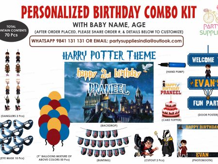 Harry Potter Theme Exclusive Kit Discount