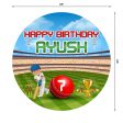 Cricket Theme Personalized Backdrop Hot on Sale