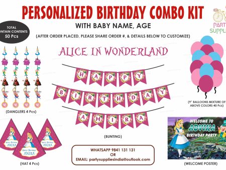 Alice in Wonderland Heritage Theme Kit Hot on Sale