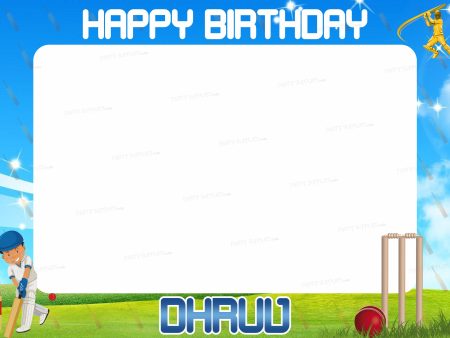 Cricket Theme Customized PhotoBooth Hot on Sale