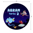 Aladdin Theme Personalized Backdrop on Sale