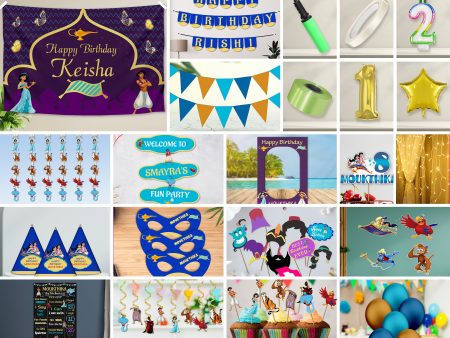 Aladdin Theme Premium Combo Kit Online now