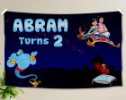 Aladdin Theme Personalized Backdrop on Sale