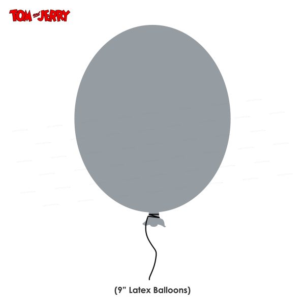 Tom and Jerry Theme Colour 60 Pcs Balloons For Sale