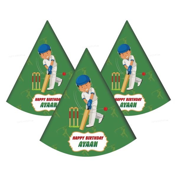 Cricket Theme Personalized Hat Online Sale