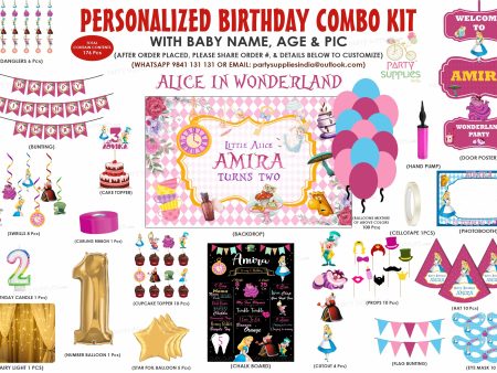 Alice in Wonderland Premium Theme Kit Online now