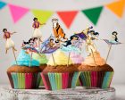 Aladdin Theme Cup Cake Topper Supply