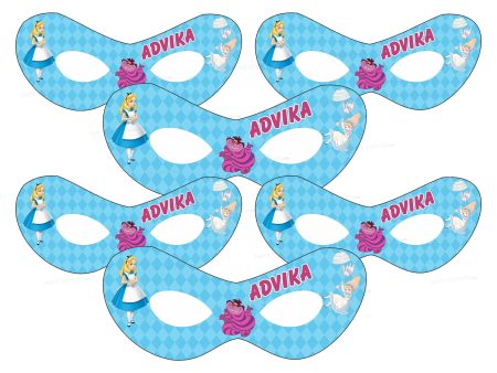 Alice in Wonderland Personalized Eye Mask Online Sale