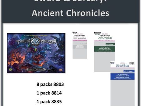 Sleeve Kings - Sleeve Bundle - Sword & Sorcery: Ancient Chronicles Sale