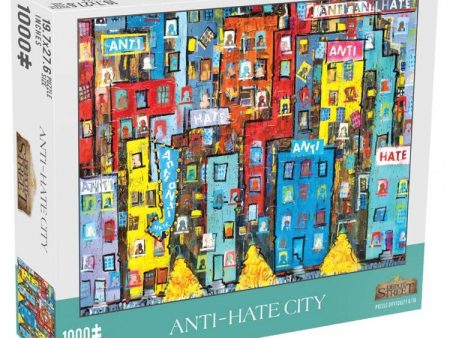 Puzzle - Mchezo - Anti-Hate City (1000 Pieces) Online Sale