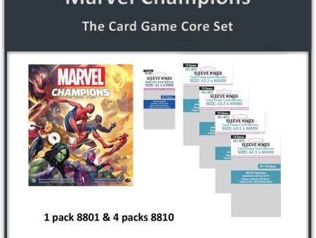 Sleeve Kings - Sleeve Bundle - Marvel Champions: The Card Game Core Set Online Hot Sale