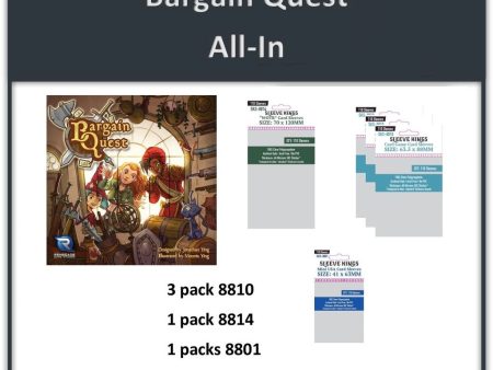 Sleeve Kings - Sleeve Bundle - Bargain Quest All-In Hot on Sale