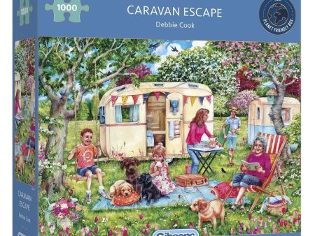 Puzzle - Gibsons - Caravan Escape (1000 Pieces) Online now