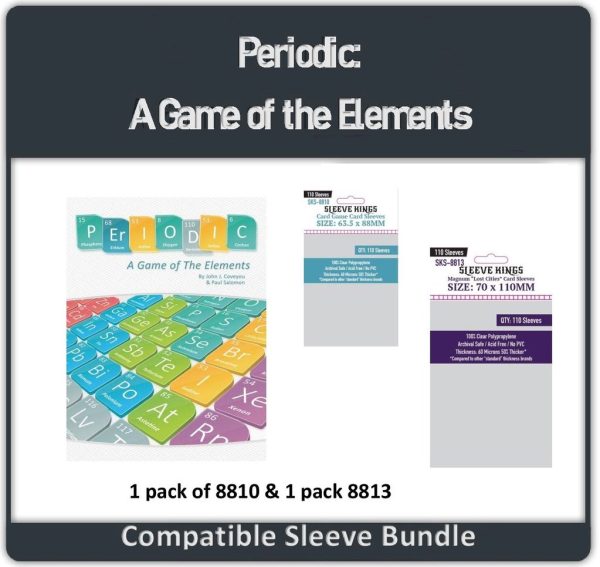 Sleeve Kings - Sleeve Bundle - Periodic: A Game of The Elements For Sale