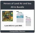 Sleeve Kings - Sleeve Bundle - Heroes of Land, Air & Sea All-In Hot on Sale