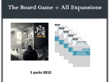 Sleeve Kings - Sleeve Bundle - This War of Mine: The Board Game + All Expansions Online