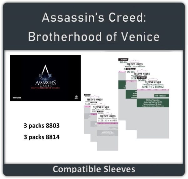 Sleeve Kings - Sleeve Bundle - Assassin s Creed: Brotherhood of Venice Cheap