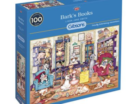 Puzzle - Gibsons - Bark’s Books (1000 Pieces) For Discount