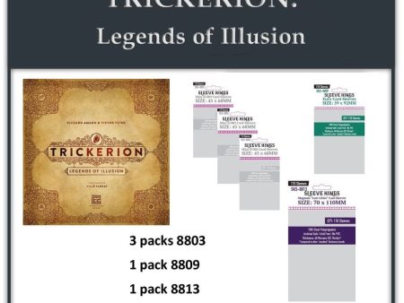 Sleeve Kings - Sleeve Bundle - Trickerion: Legends of Illusion For Sale